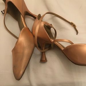 Latin ballroom shoes